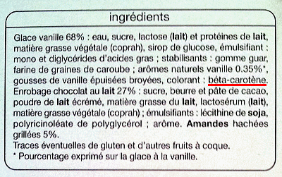 Carotne (bta-), β-carotne, Provitamine A (E160a)