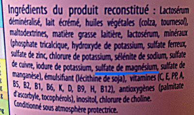 Sulfate de magnsium (E518)