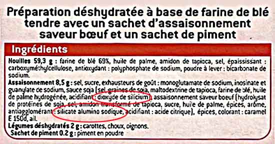 Silicate alumino-sodique, Silicoaluminate de sodium (E554)