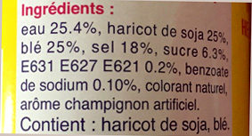 Inosinate disodique, Inosinate 5'-disodique, Inosinate de sodium (E631)